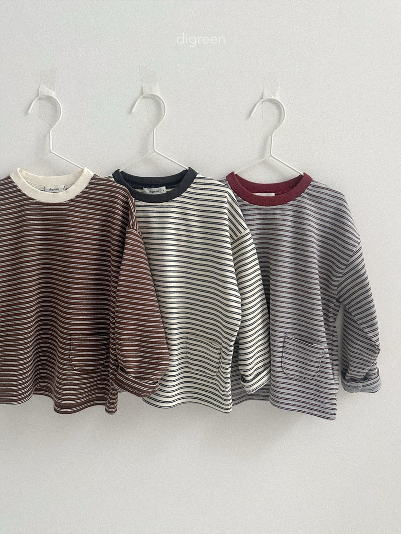 digreen / pocket tee【for kids】