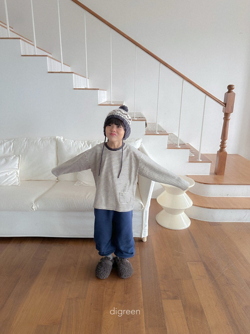 digreen / pocket tee【for kids】