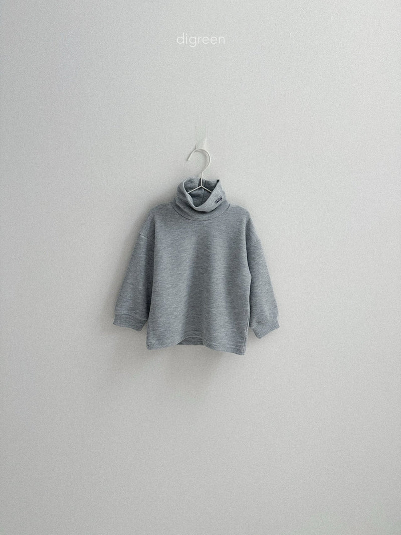 digreen / teddy turtleneck【for kids】