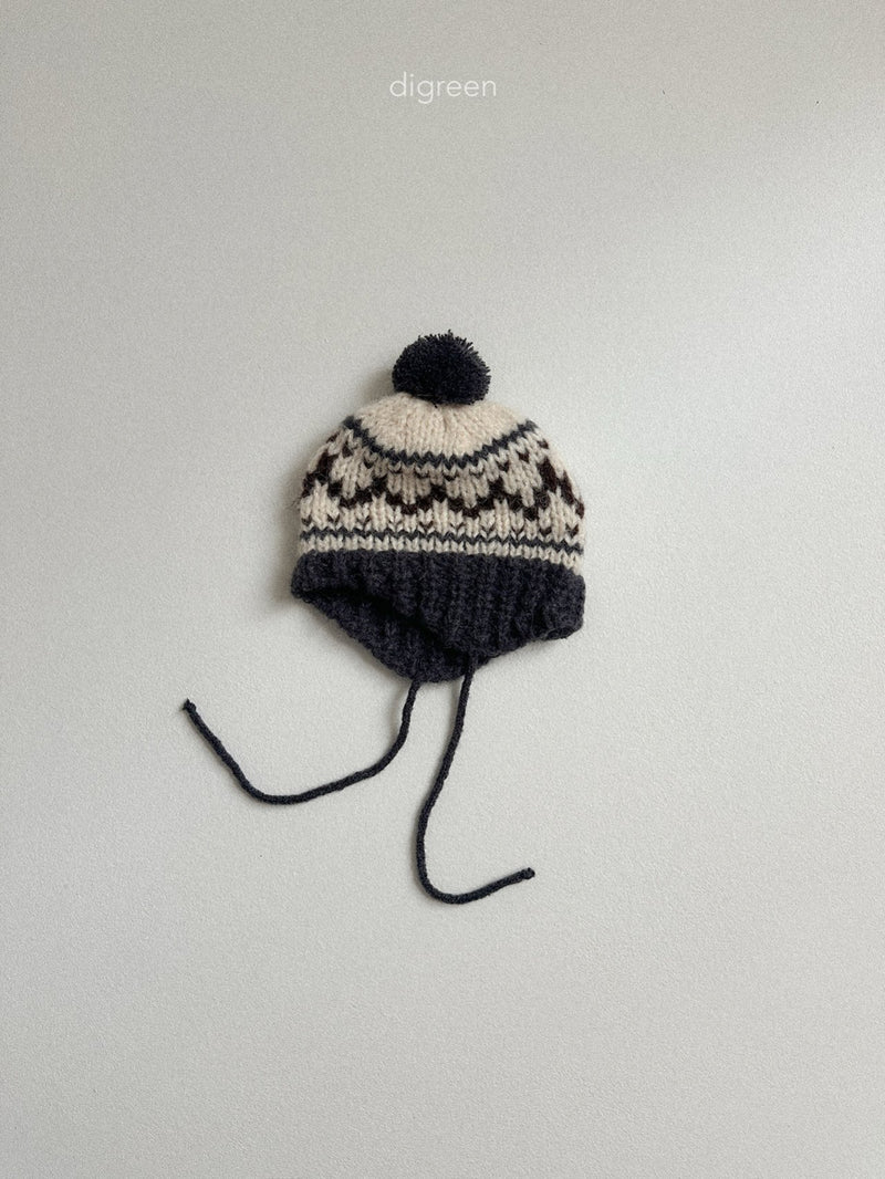 digreen / cowichan bonnet【for kids】