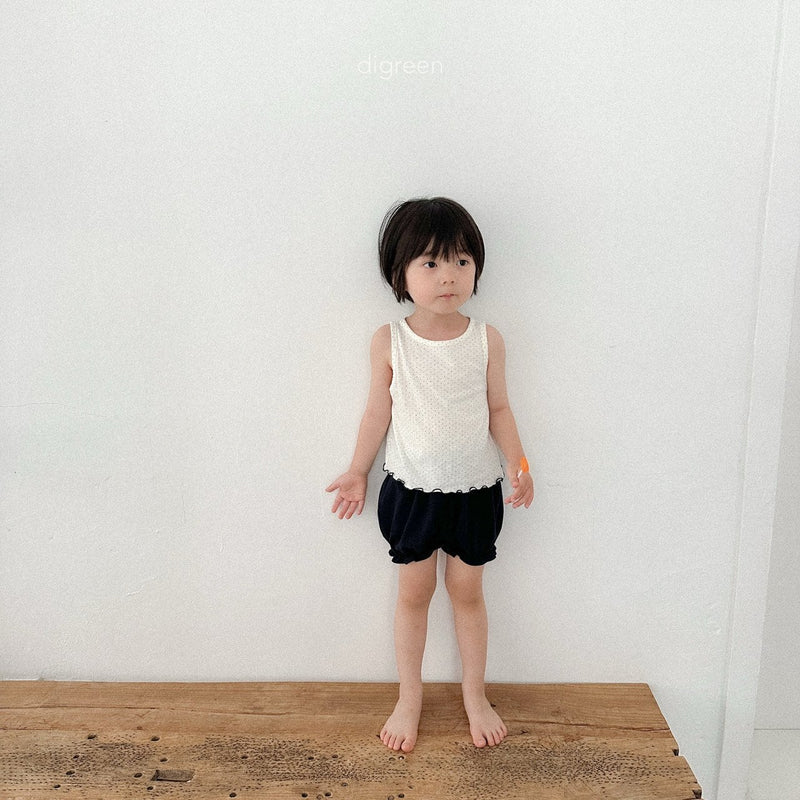 【即納130size】 digreen / dot tanktop【for kids】