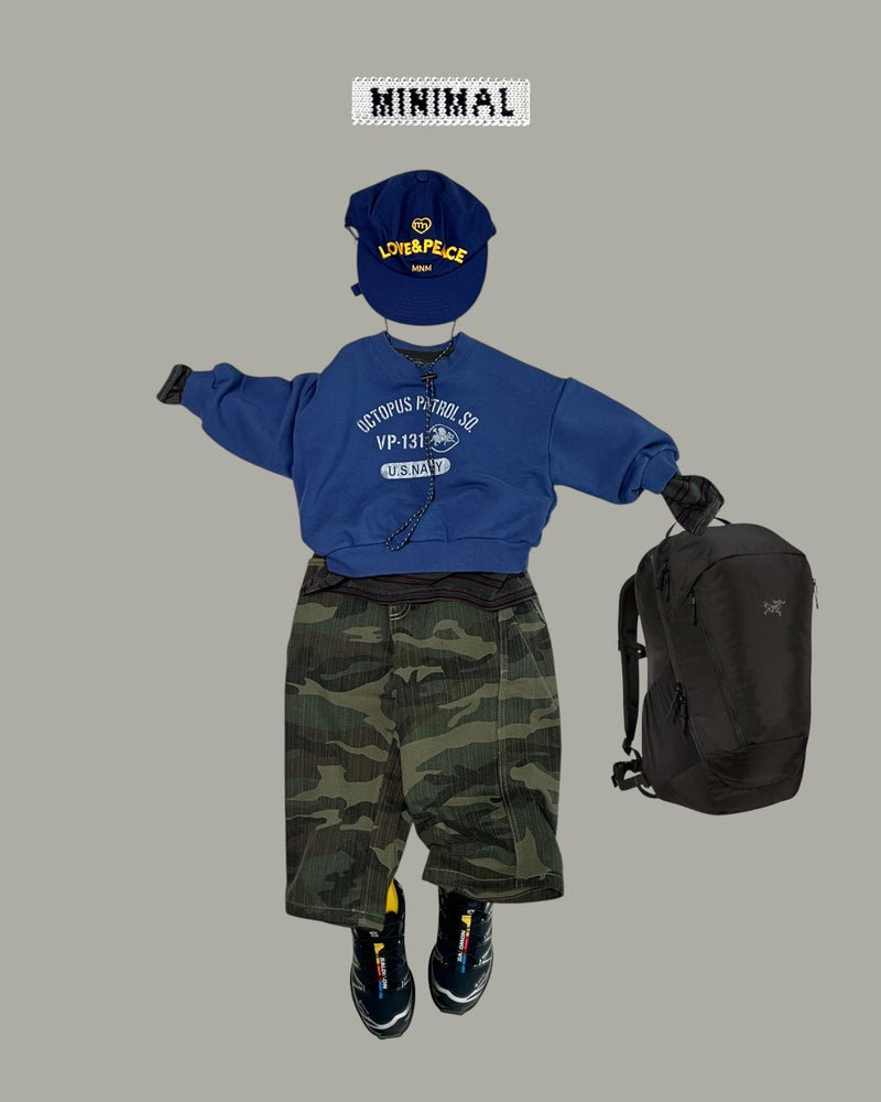 minimal / camo pantse【for kids &Jr.】