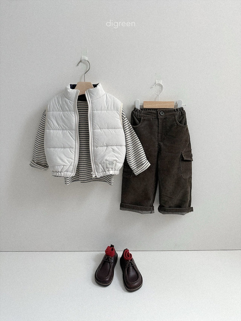 digreen / pocket tee【for kids】