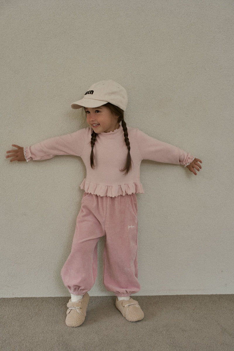 momo ann /  velour pants【for kids &Jr.&adult】