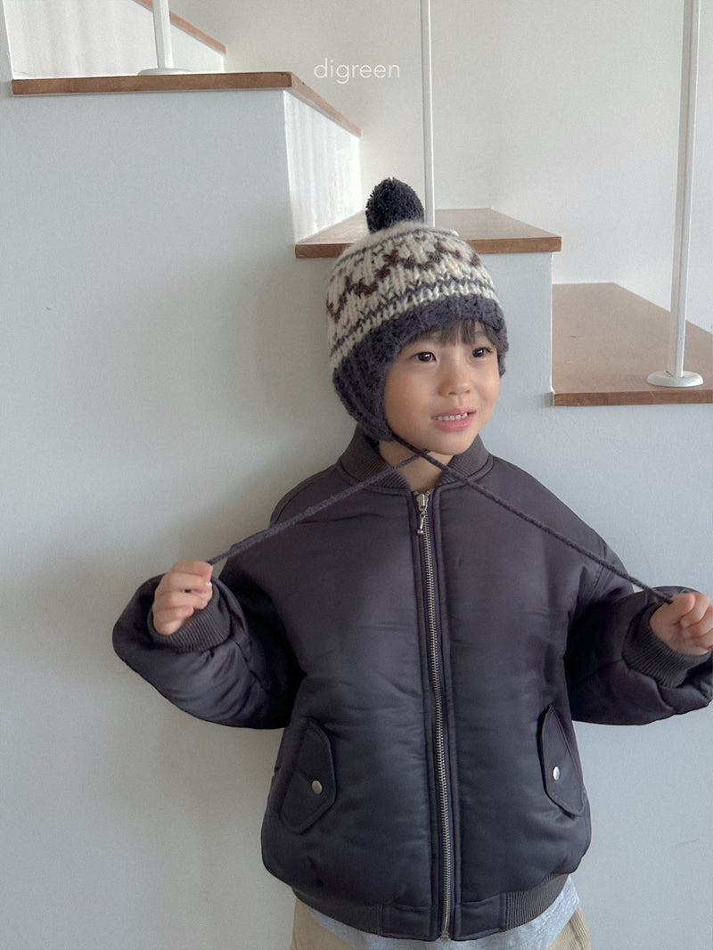 digreen / cowichan bonnet【for kids】