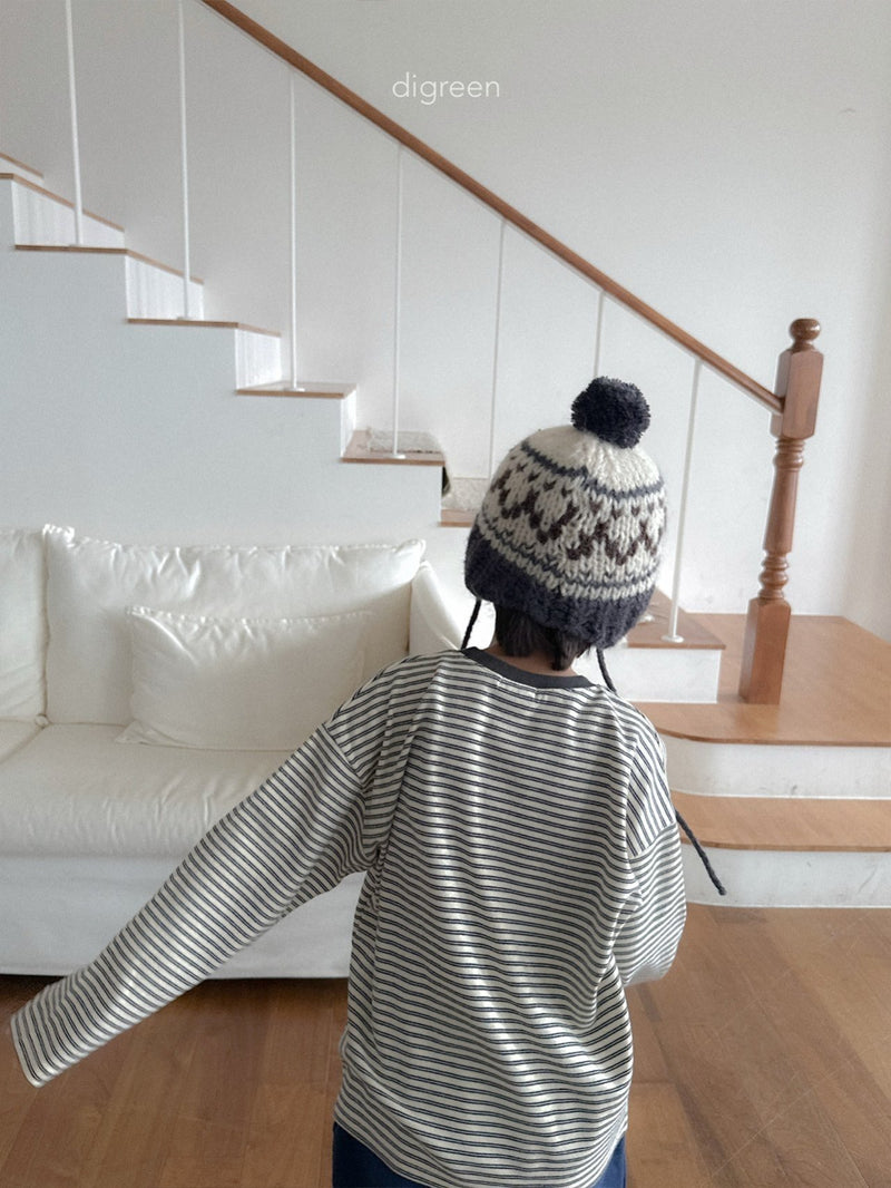 digreen / cowichan bonnet【for kids】