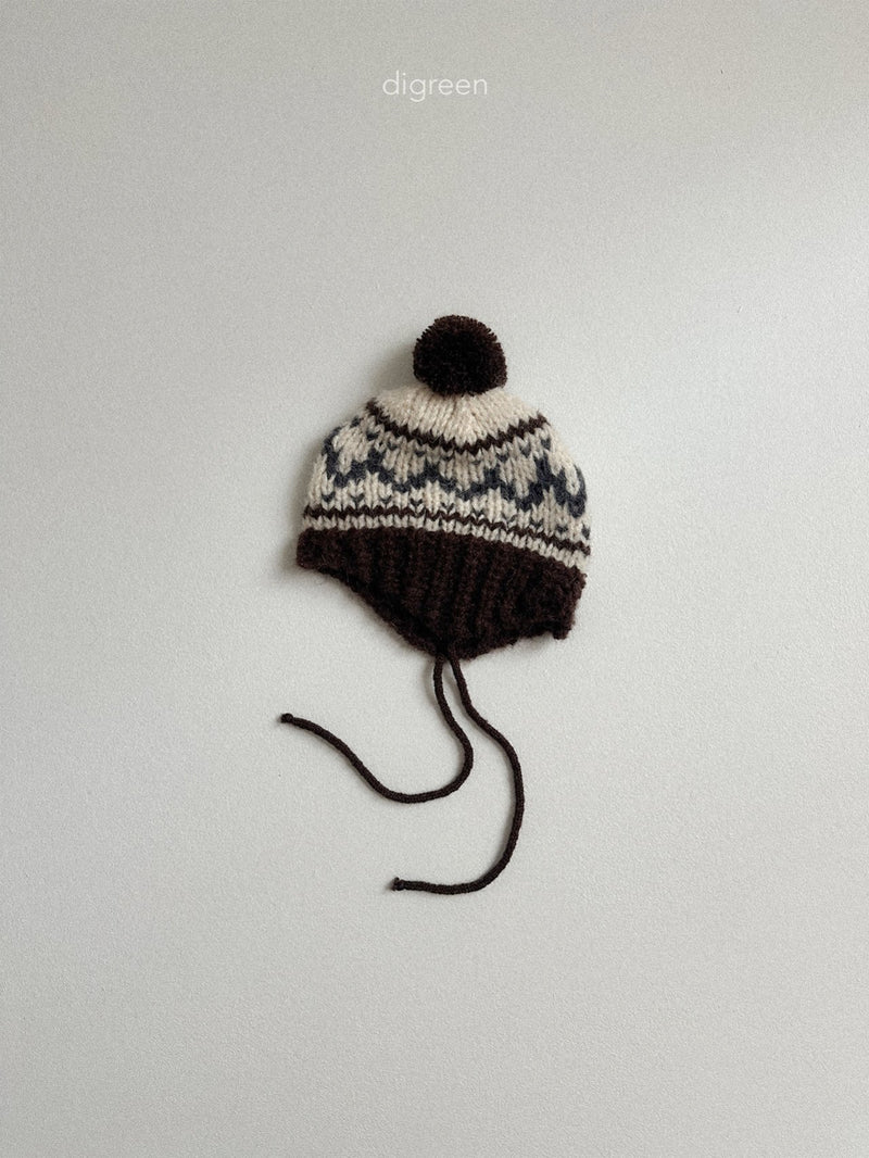 digreen / cowichan bonnet【for kids】