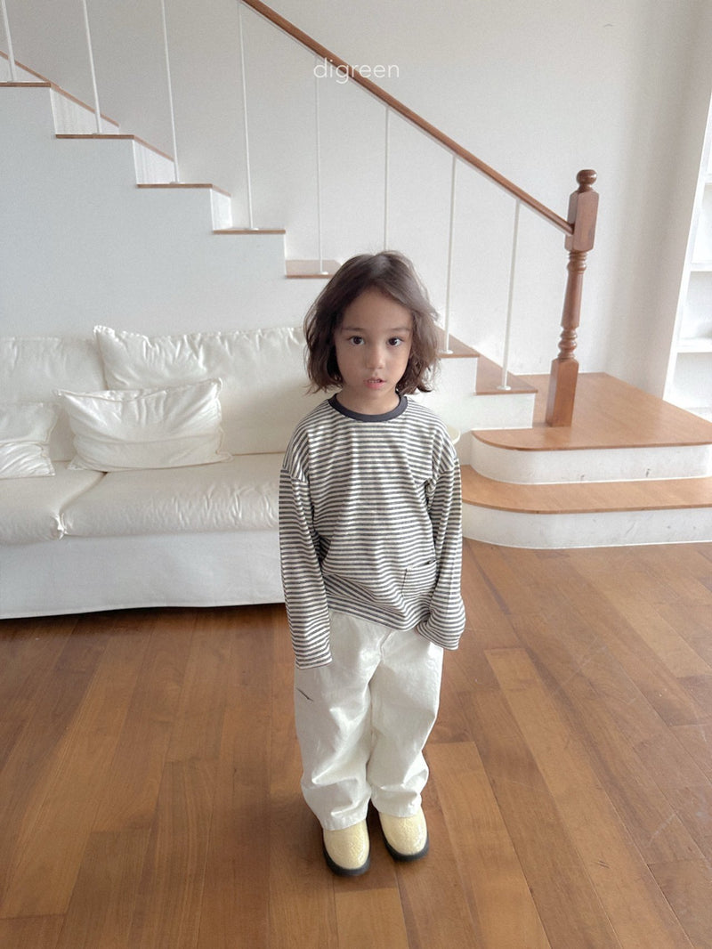 digreen / pocket tee【for kids】