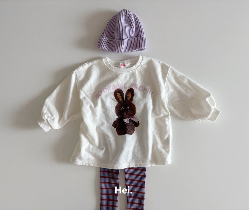 hei. / rabbit and girl tee 【for kids】