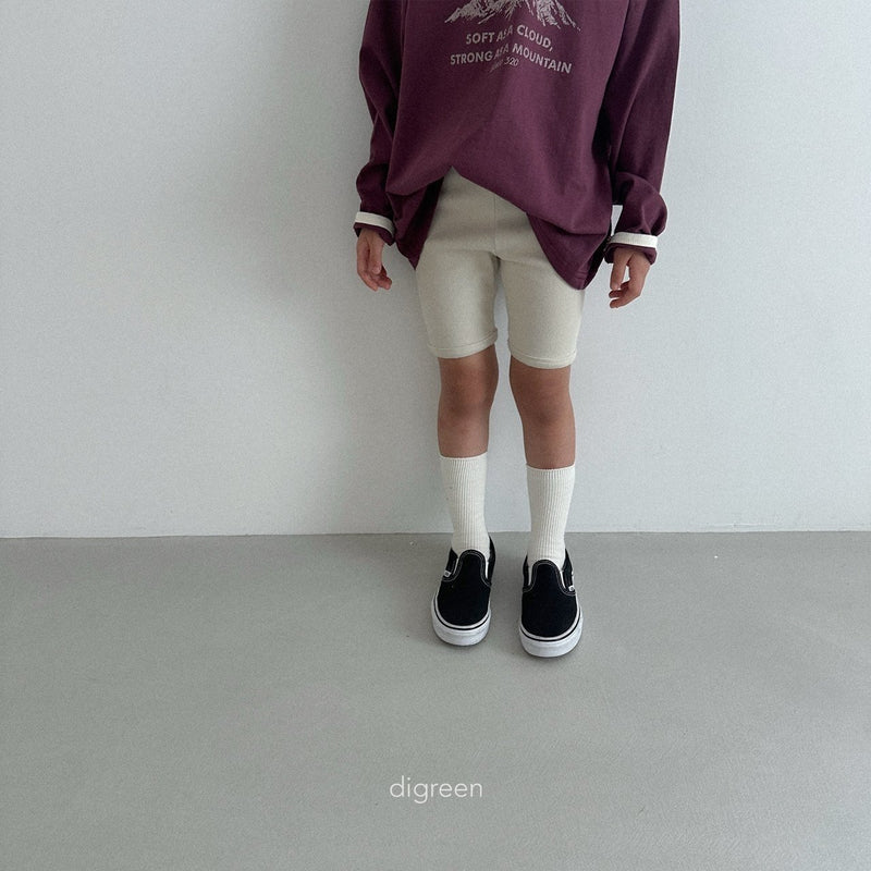 digreen / olive socks set【for kids】