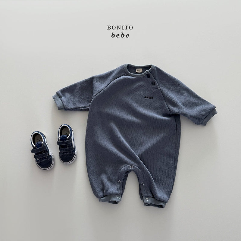 bonito /  knit raglan suit【for baby】