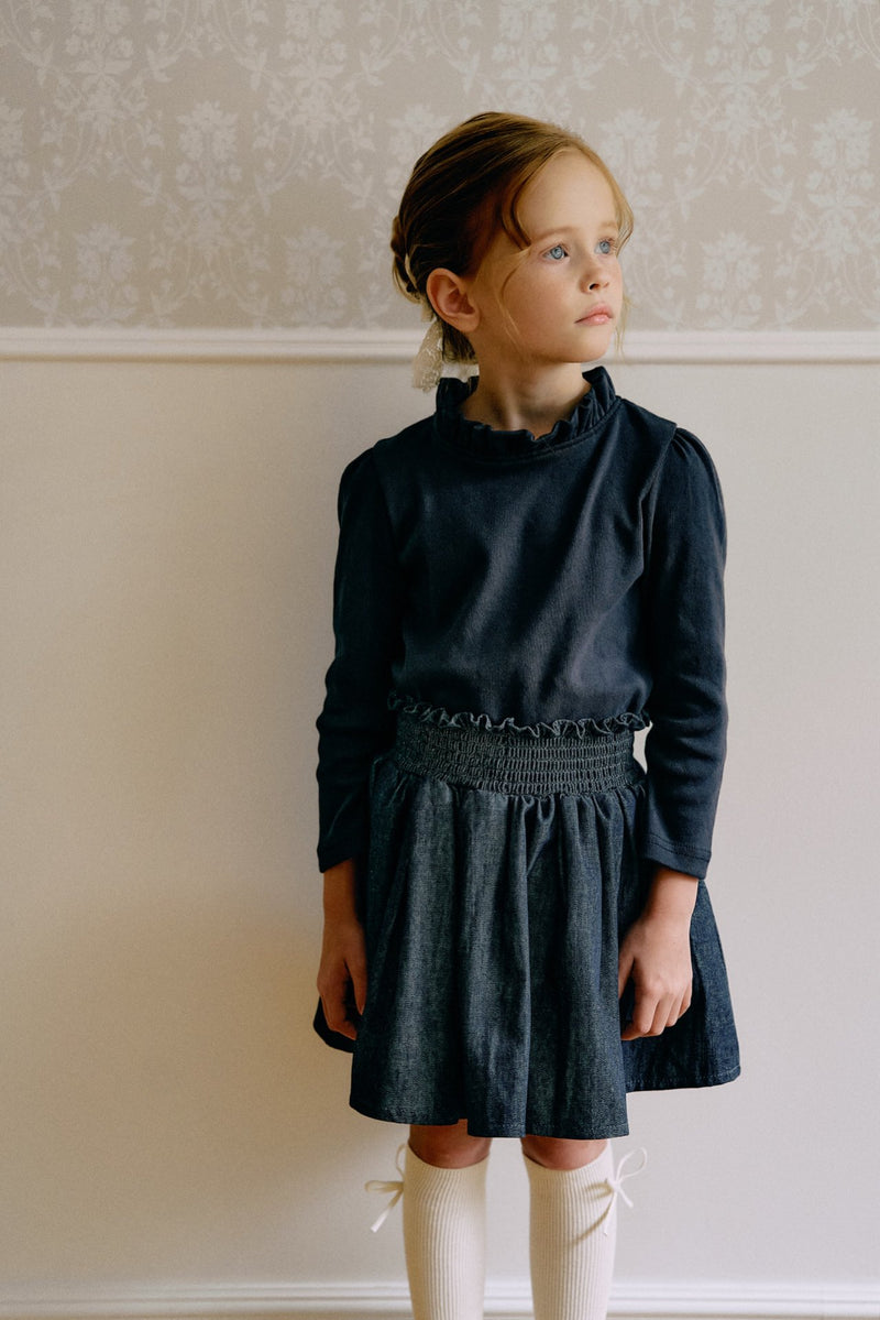 perrobebe / kara smocking skirt