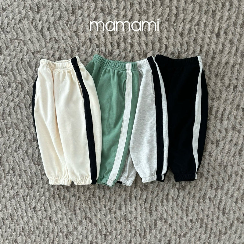 mamami / line jogger pants【for kids & jr.】