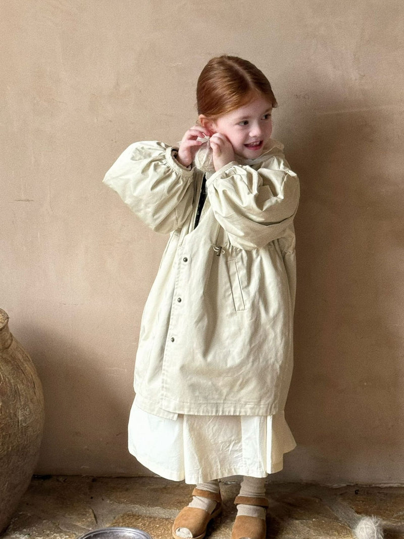 otaly / double-sided trench coat【for kids , jr】