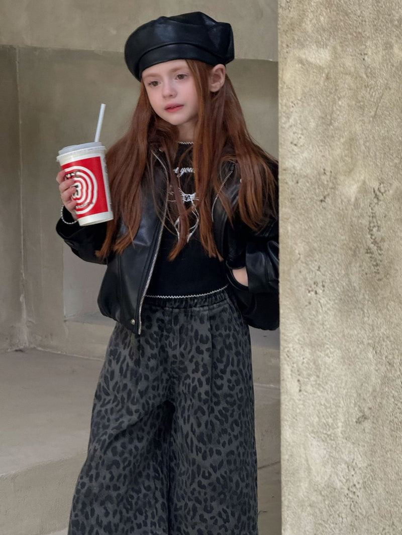 otaly / leopard pants【for kids , jr】