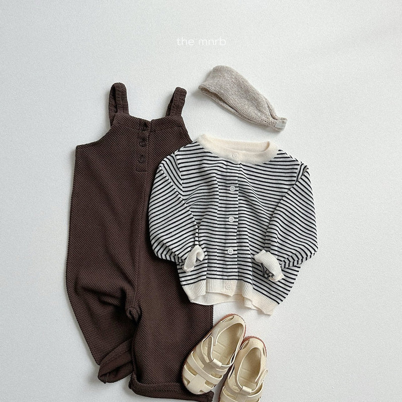 mini robe / robe basic cardigan【for kids】