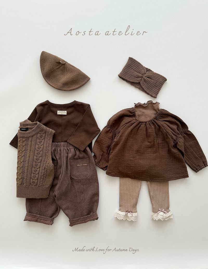 aosta / camellia leggings【for baby&kids】