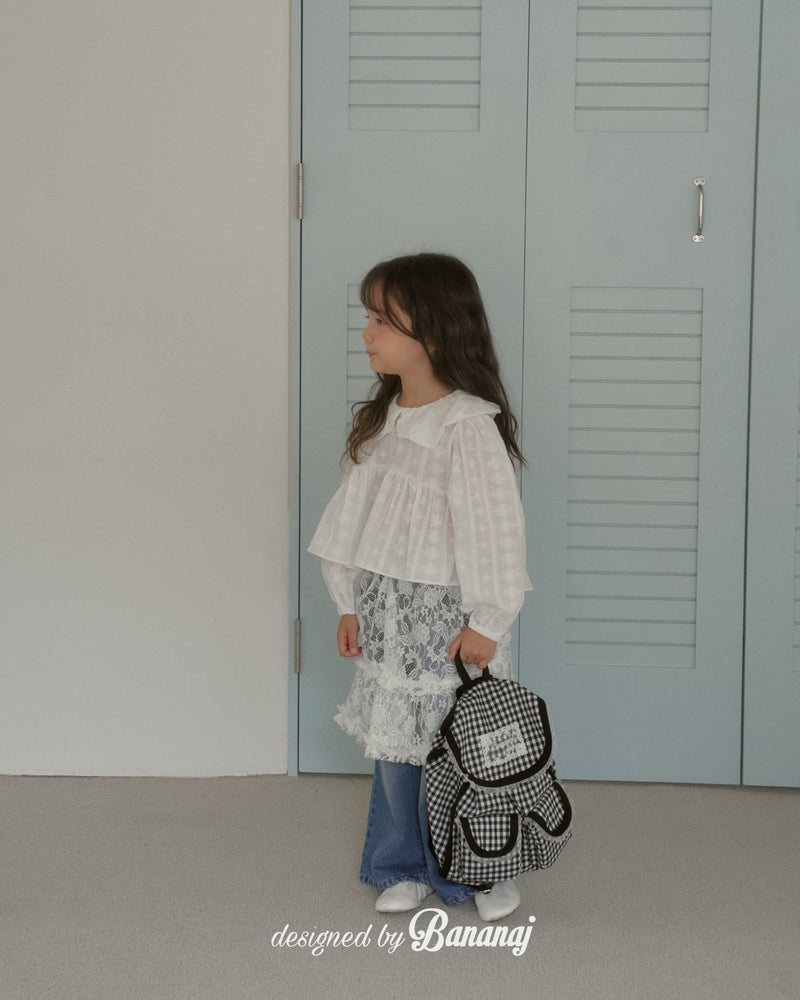 bananaj / roman blouse【for kids & jr.】