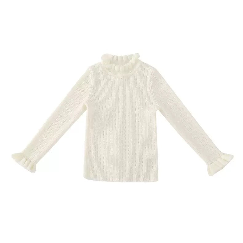 【即納 80/100size】
一部即納　Lilly lace knit tops