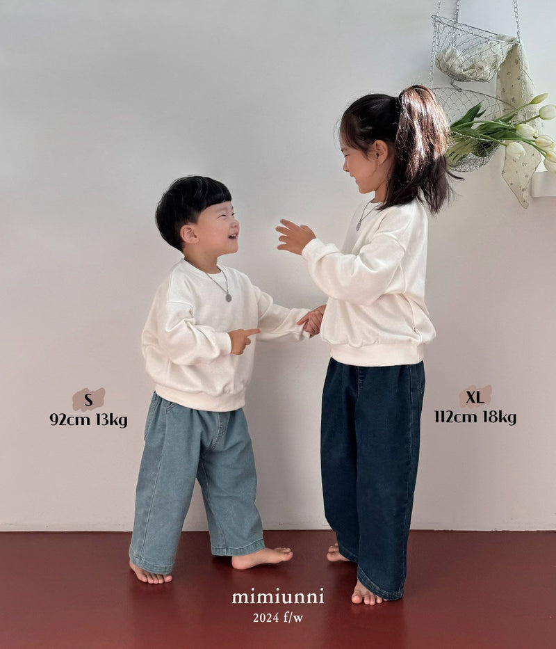 【9/20-9/30期間限定予約販売】 mimiunni / 1+1 autumn mimi denim【for kids , for jr】