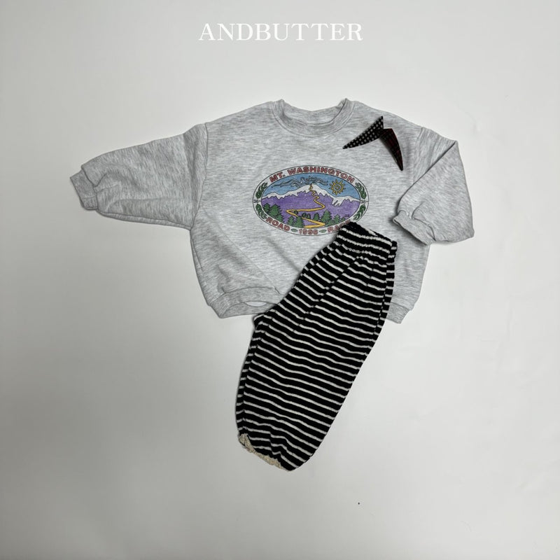 and butter / mountain mtm【for kids & jr.】