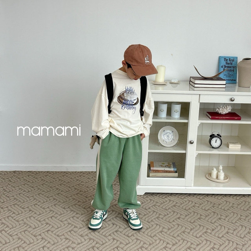 mamami / line jogger pants【for kids & jr.】