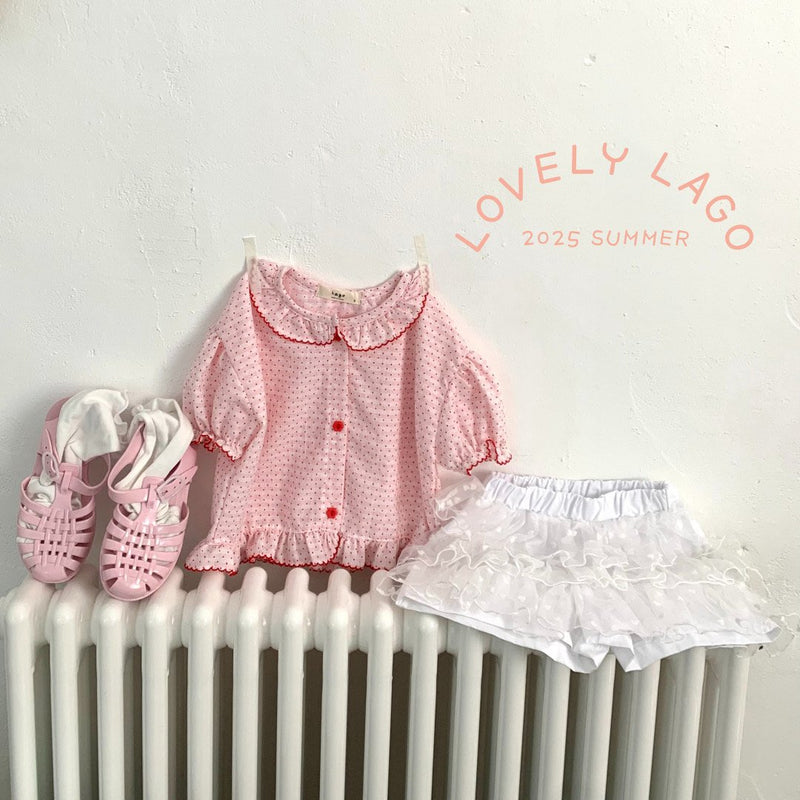 lago / pincot blouse【for kids&Jr. 】