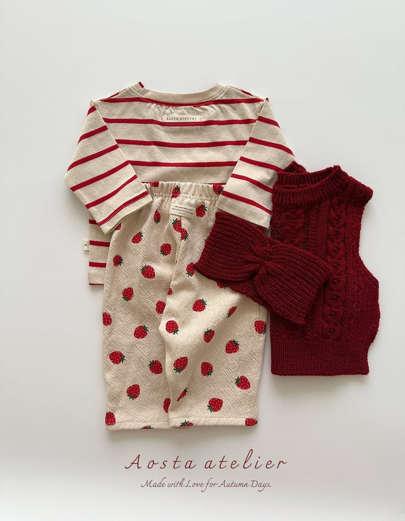 aosta /  signature tee【for baby&kids】