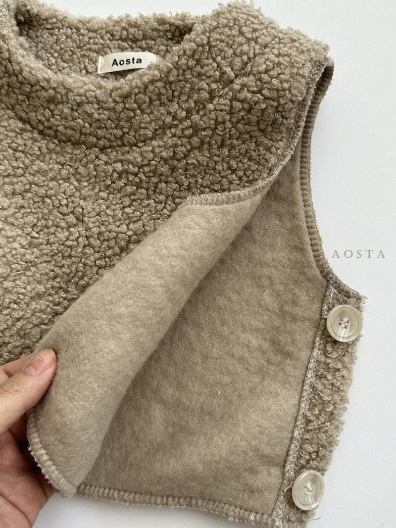 aosta / tete bear vest