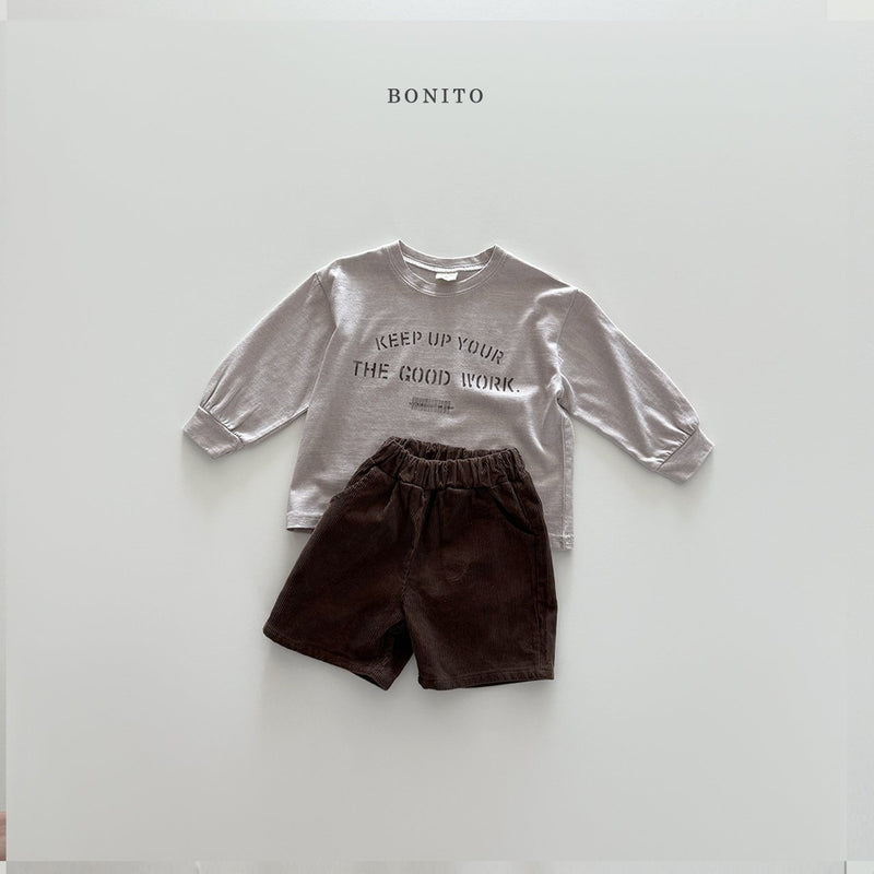 bonito / keep up pigment t 【for kids,Jr.&adult】