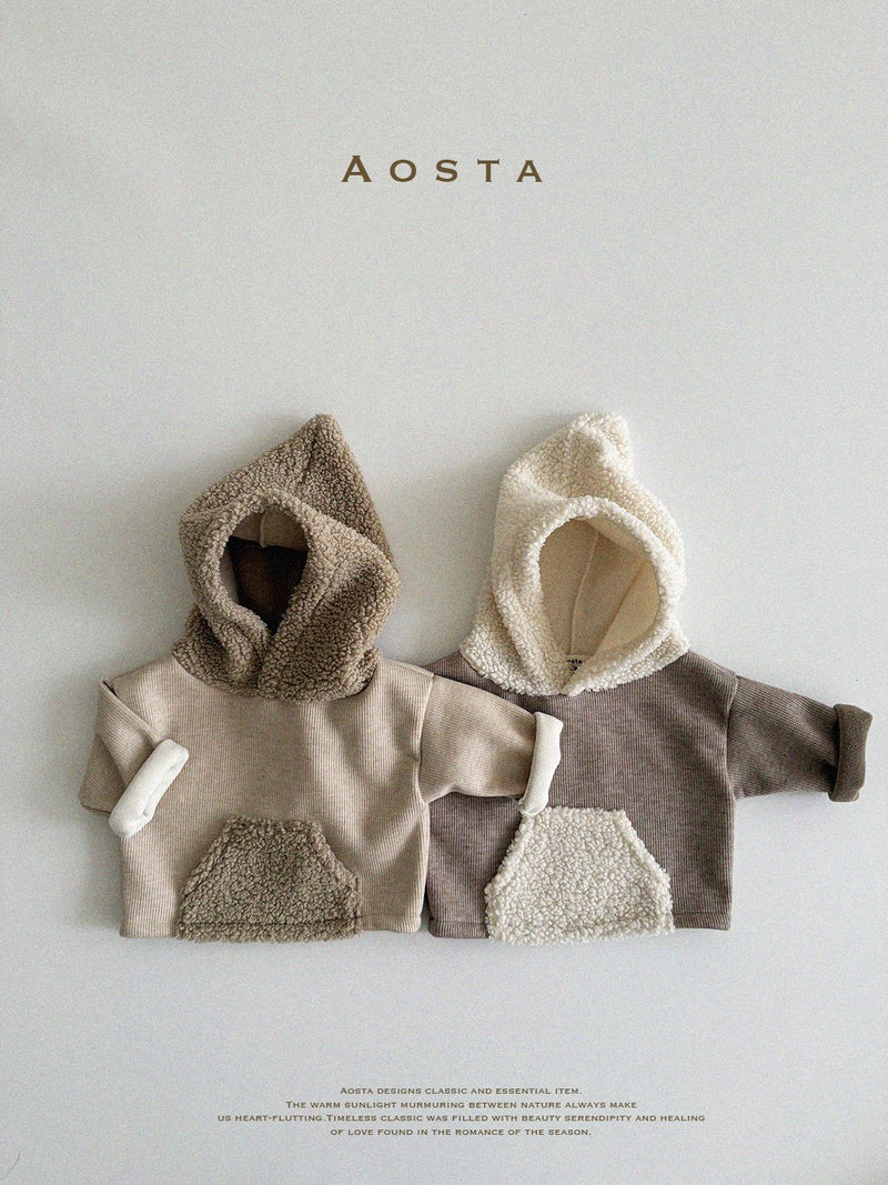 aosta / choco hoody