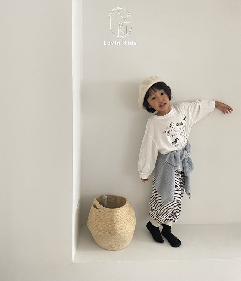lovin / papirop t-shirt【for kids】
