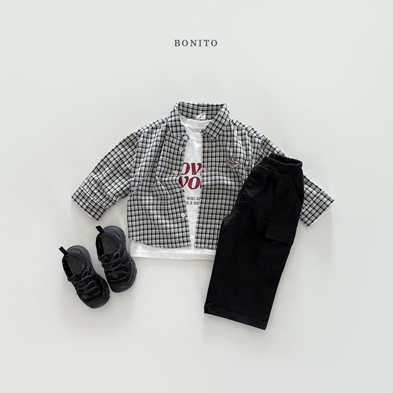 bonito / straight cargo pants【for kids&Jr.】