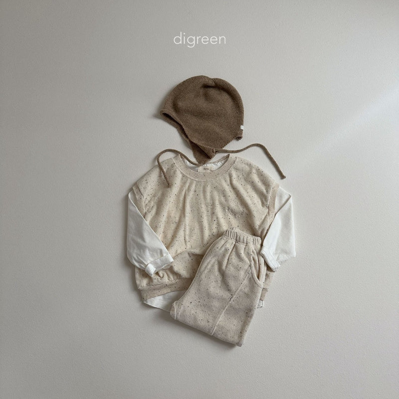 digreen / terry vest