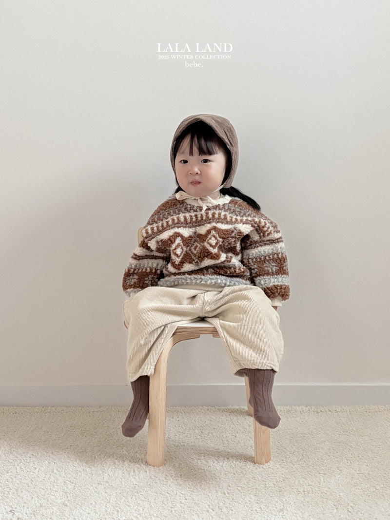 lalaland / corduroy pants【for baby】