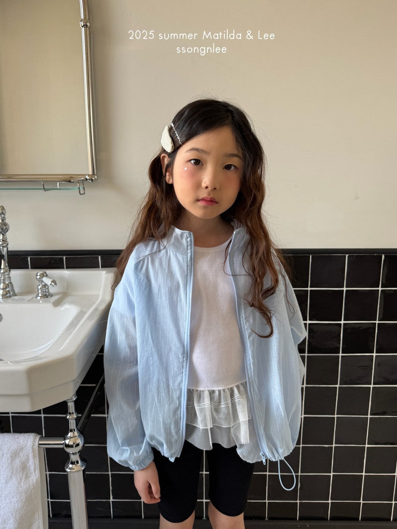 matilda & lee / flow crop tee【for kids&Jr.】