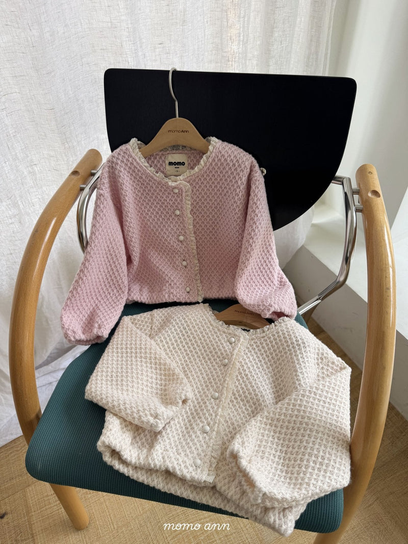 momo ann /  knit cardigan【for kids &Jr.】