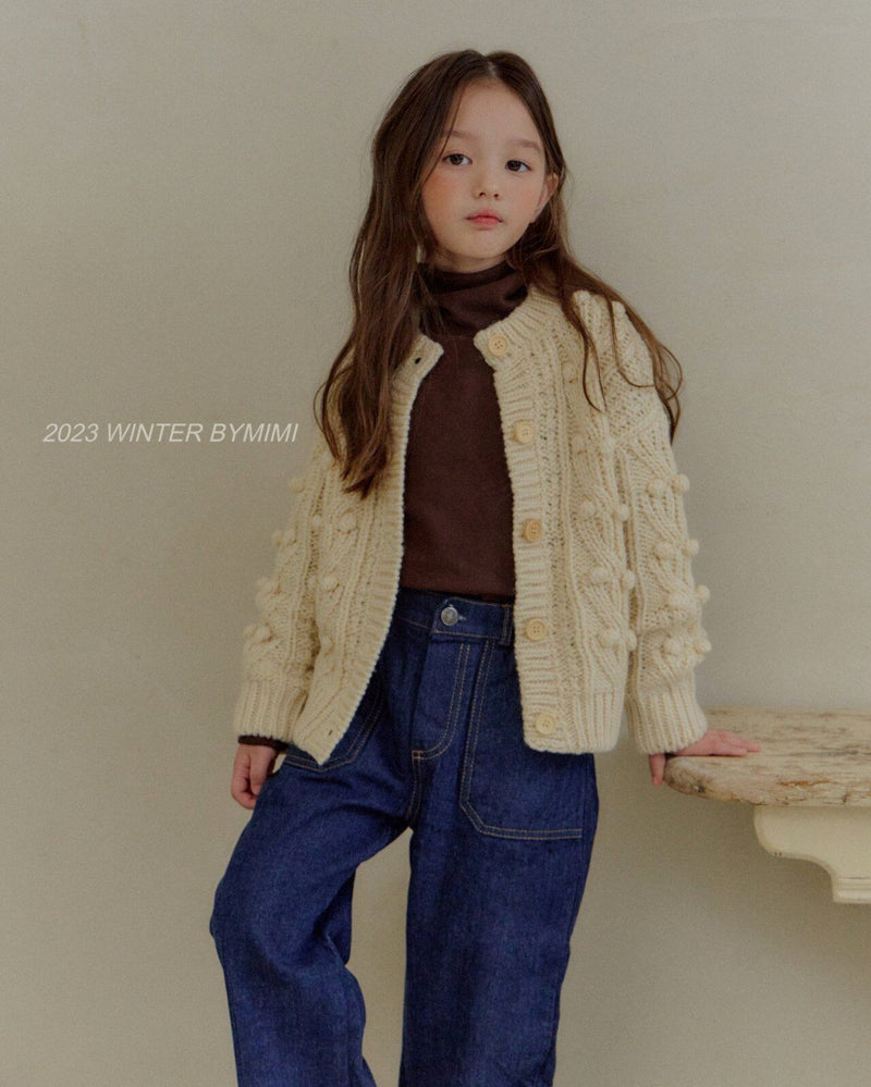 by mimi  / rose cardigan【for kids , jr】