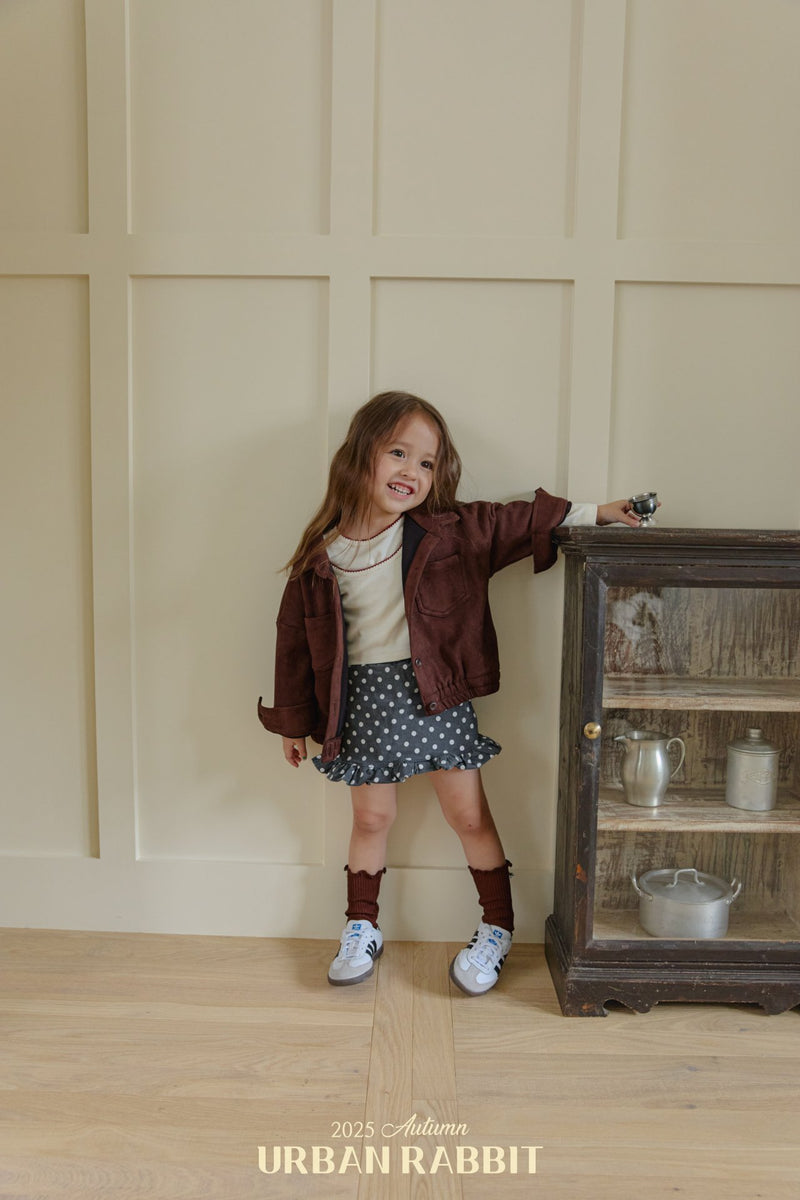 urban rabbit / suède atom jacket【for kids & Jr.】