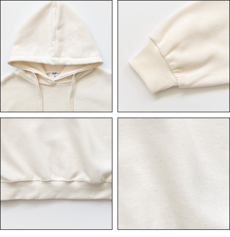 『8/31まで特別価格』white sketch book / soda muji hood mtm【for kids&Jr.】
