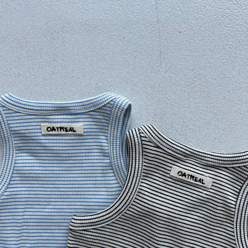 oatmeal / bob stripe suit【for baby】