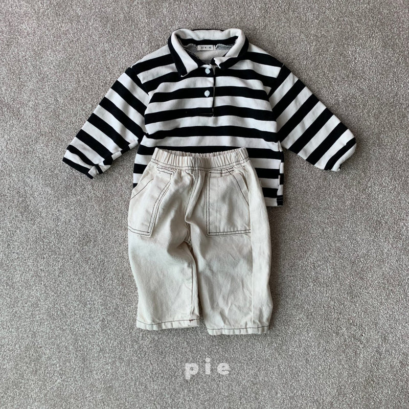 pie/ pie pocket denim