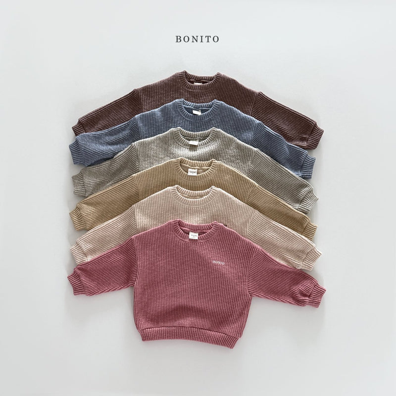 bonito / knit mtm【for kids&Jr.】