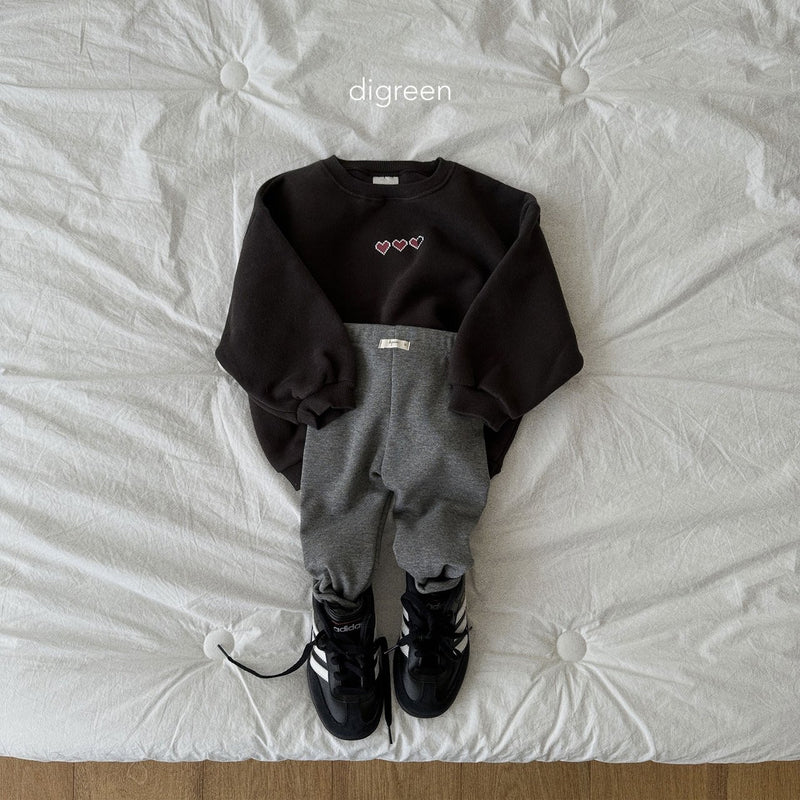 digreen / mink leggings