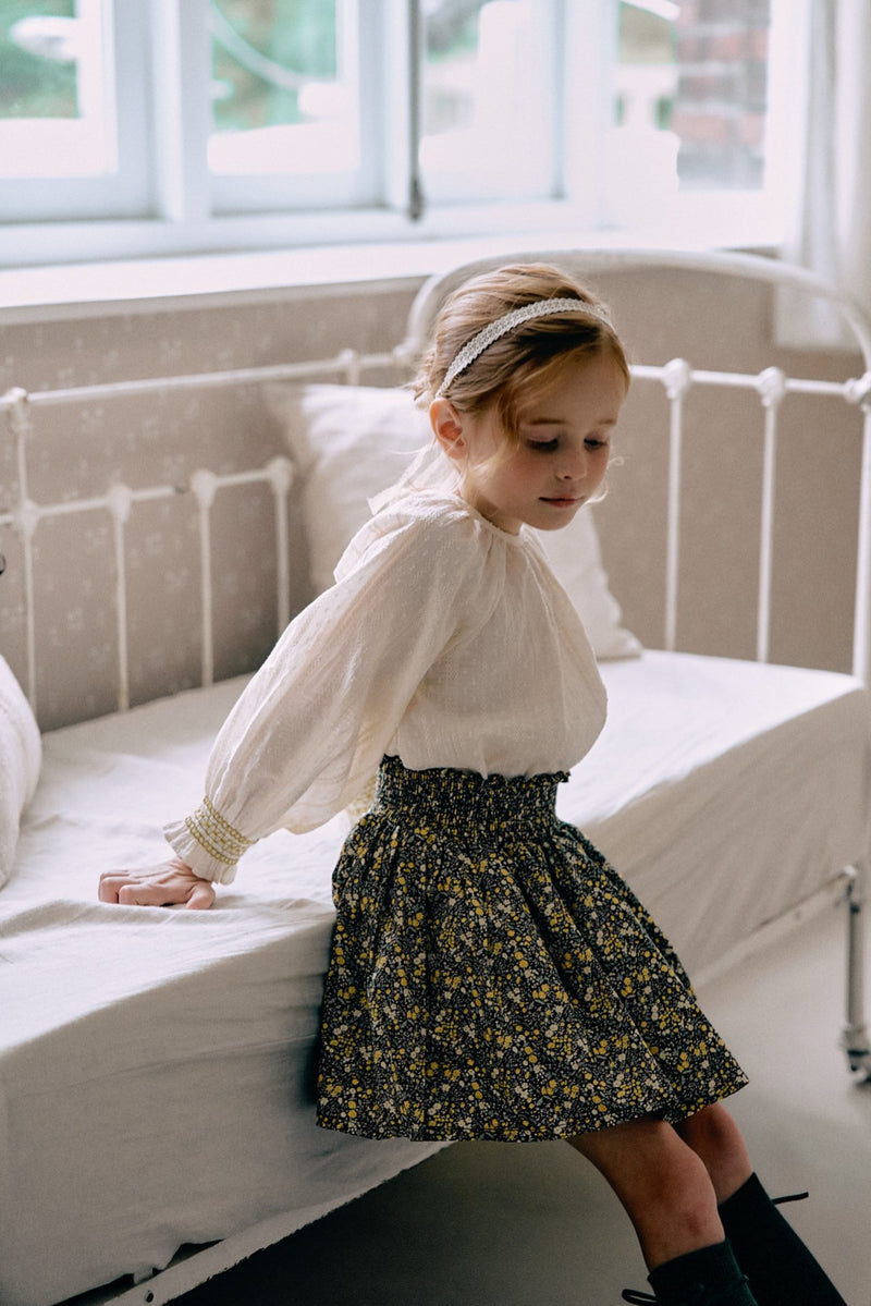 perrobebe / kara smocking skirt