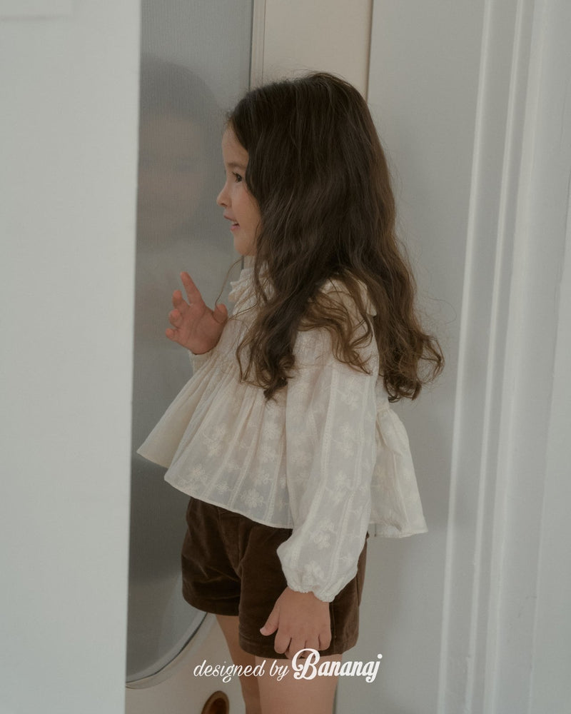 bananaj / roman blouse【for kids & jr.】