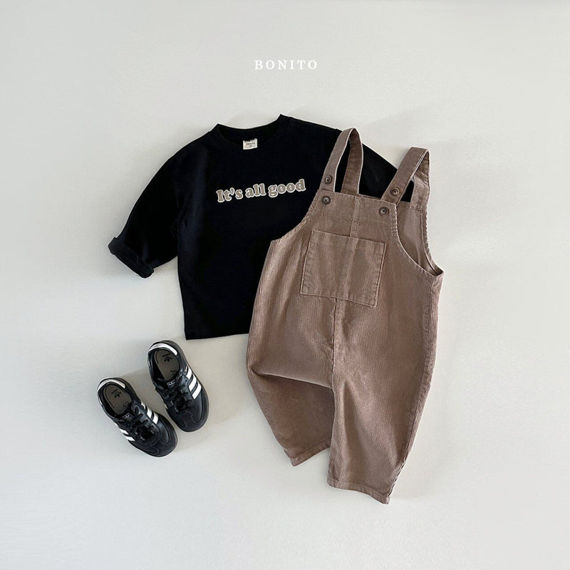 bonito / corduroy overall