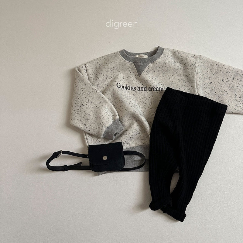 digreen / rib leggings