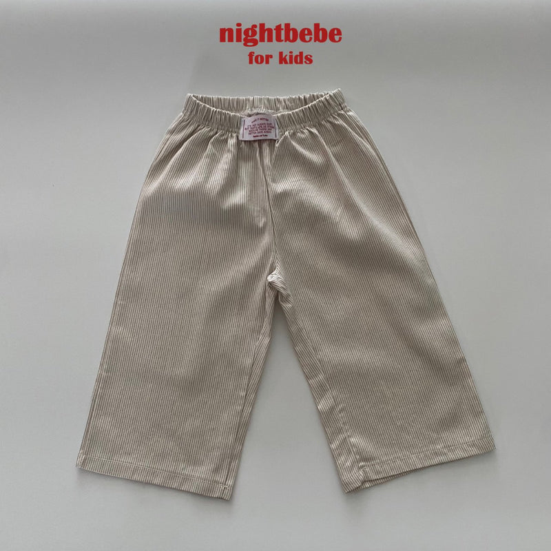 nightbebe / bonjour stripe pants