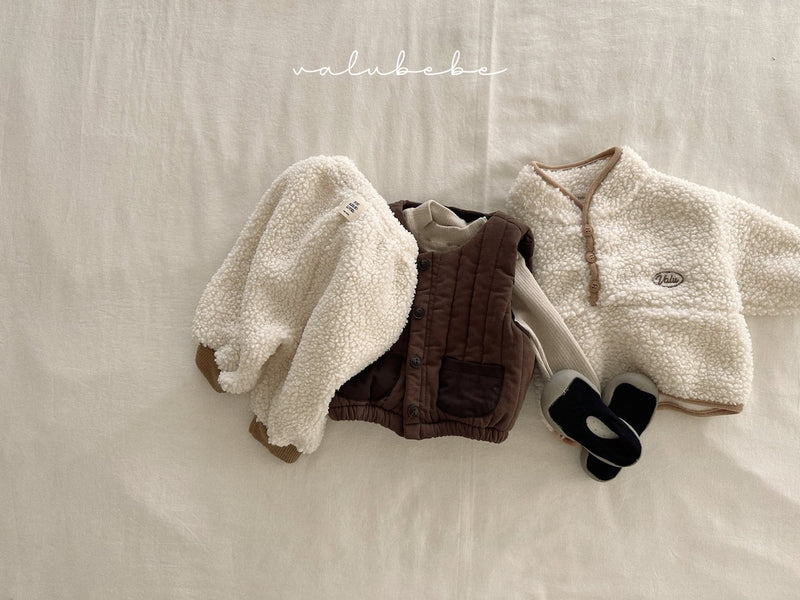 valubebe / fleece dumble anorak【for baby, kids 】